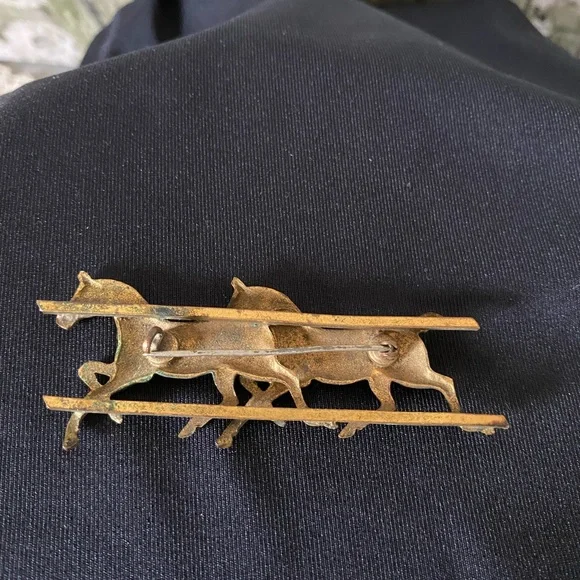 Vintage Horse Brooch - Picture 3 of 3